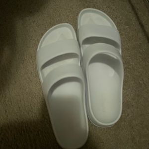 Sugarcane-Blend Double-Strap Slide Sandals for Women